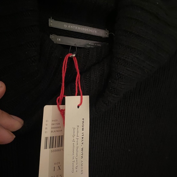 ANTHRO PLUS ITALIAN 100% YARN TURTLENECK Sweater - Picture 14 of 15